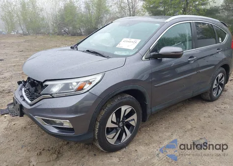 2016 Honda Cr-V Touring from USA, damaged, VIN 5J6RM4H92GL085383